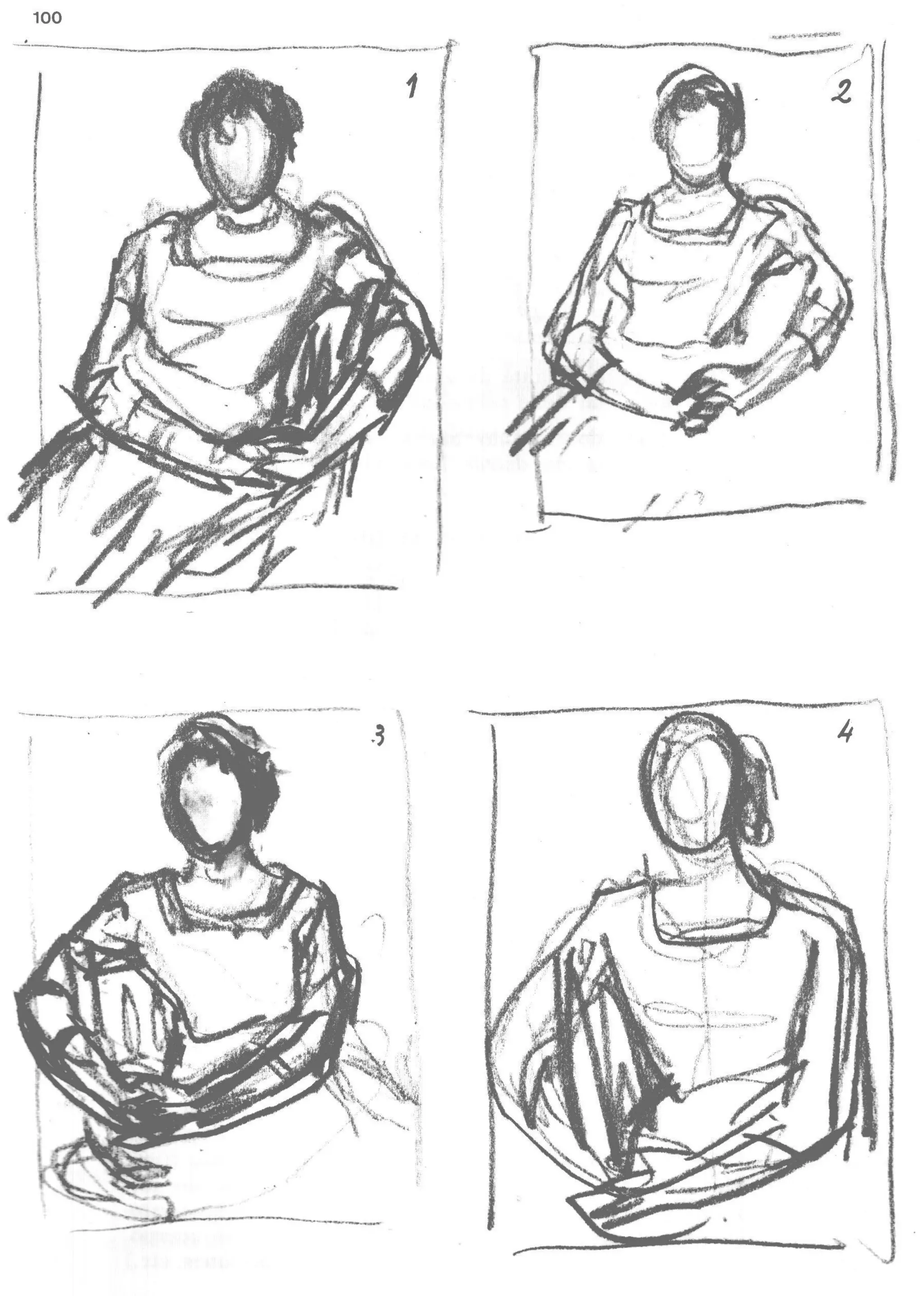 Aprende a dibujar la cabeza humana. Retratos