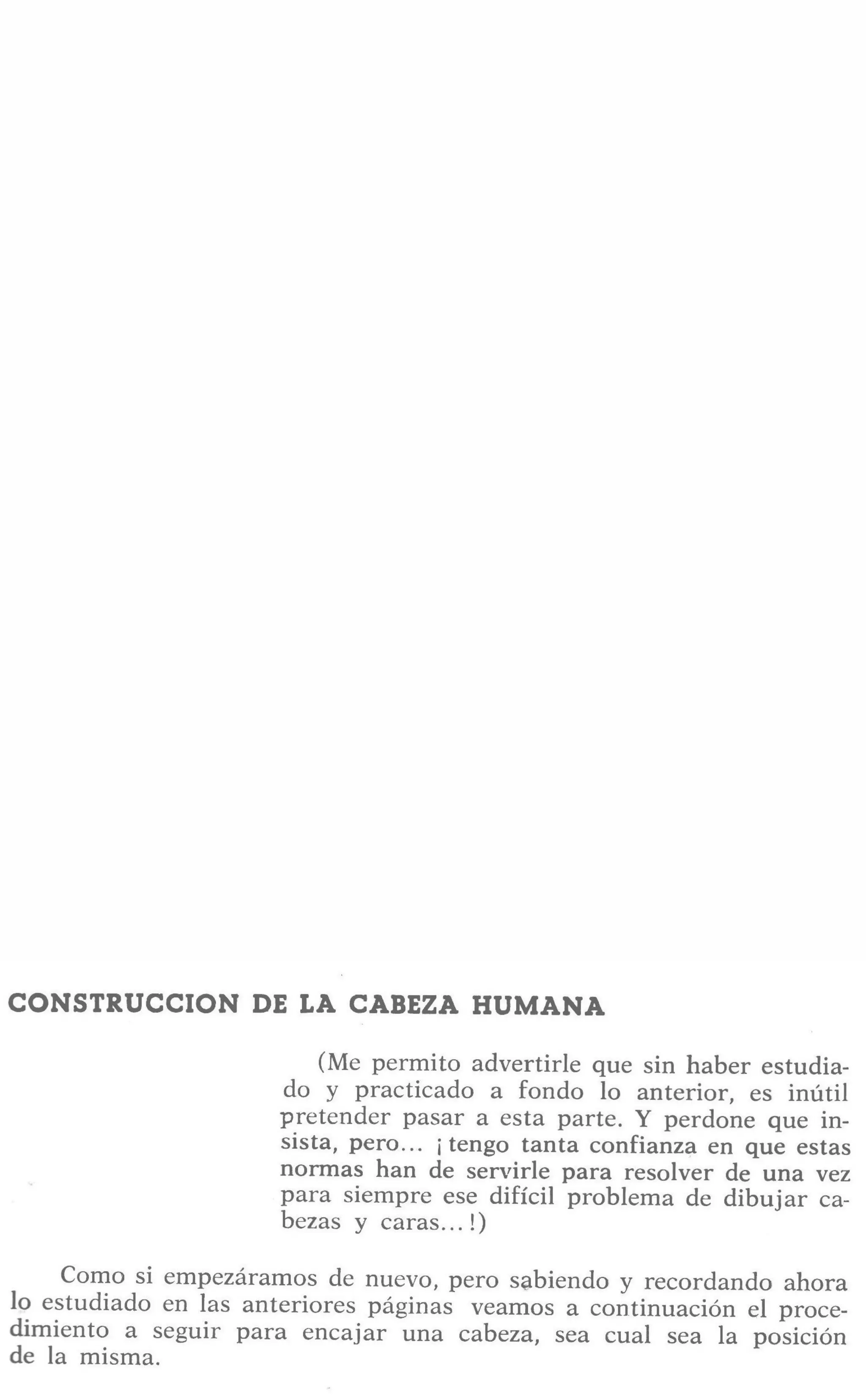 Aprende a dibujar la cabeza humana. Retratos