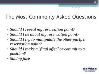 03 Distributive Negotiation Slicing The Pie Ppt