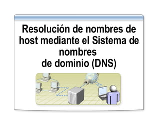 Resolución de nombres de host mediante el Sistema de nombres  de dominio (DNS) 