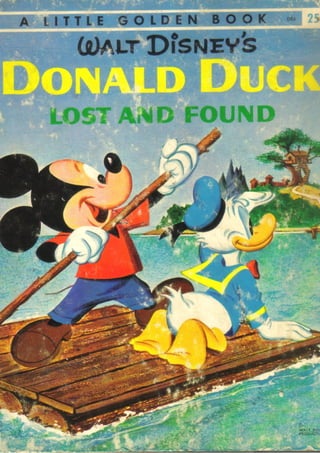 Donald Duck, Lost and Found, Little Golden Book, New York, Golden Press, 1960