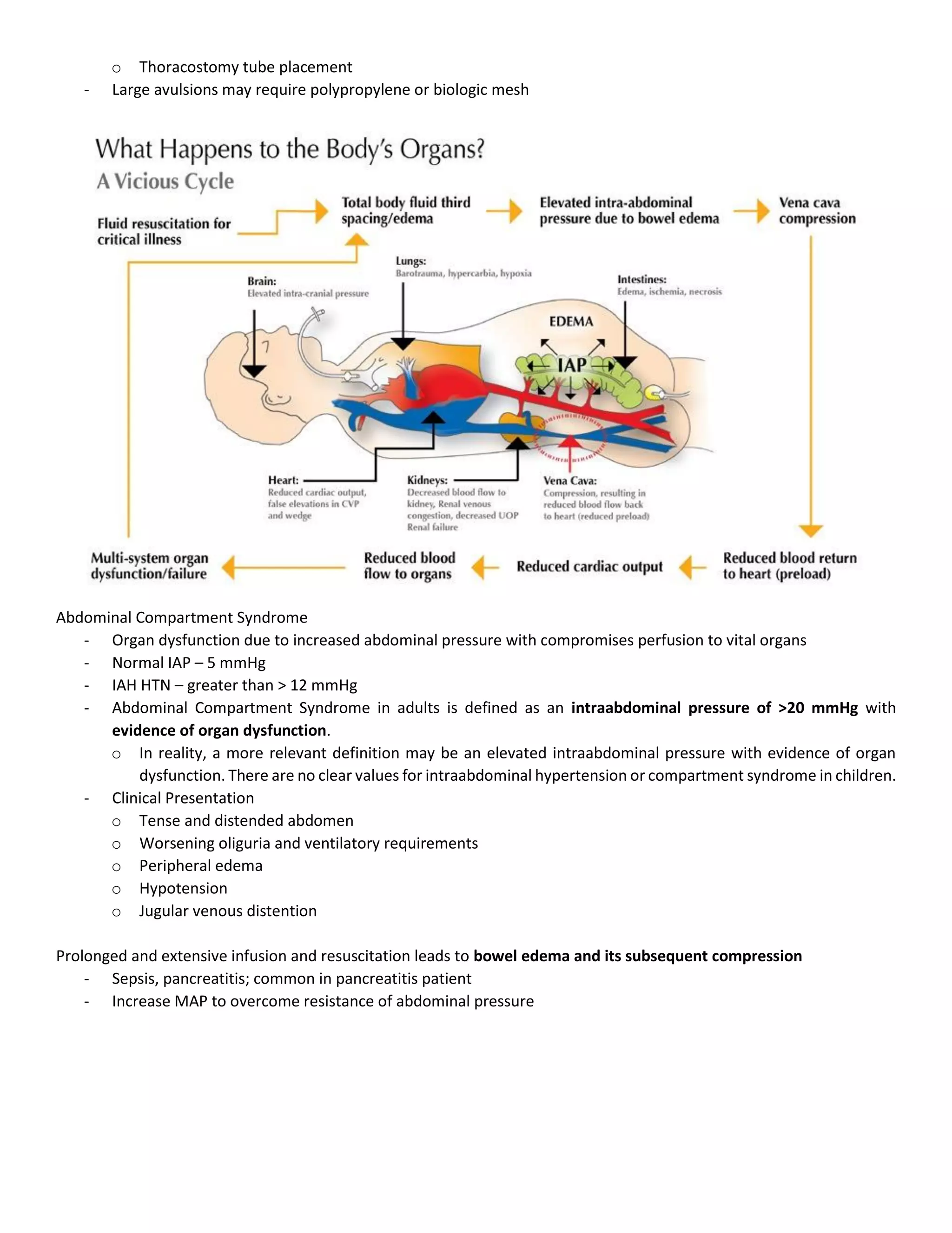 SCHOOL OF MEDICINE NOTES: PENETRATING CHEST INJURIES | PDF