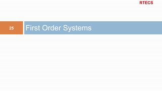 First Order Systems25
RTECS
 