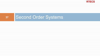 Second Order Systems37
RTECS
 