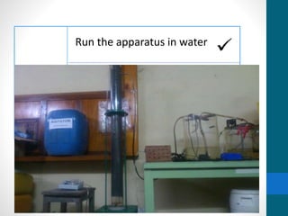 7th
Semester
Run the apparatus in water
Introducing micro organisms
Feeding the reactor by Synthetic
wastewater
 
