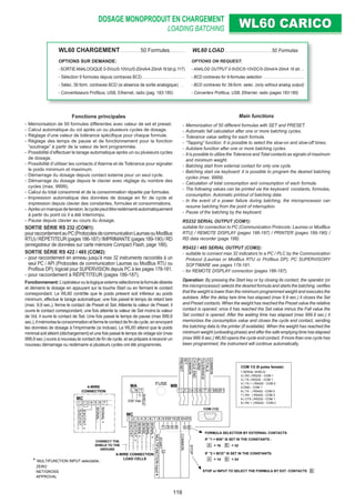 Catalogues produits 03: électroniques de pesage - transmetteurs de poids & indicateurs de poids