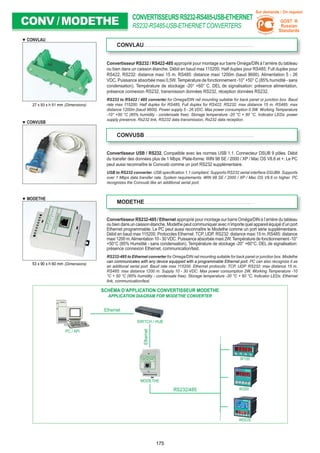 Catalogues produits 03: électroniques de pesage - transmetteurs de poids & indicateurs de poids