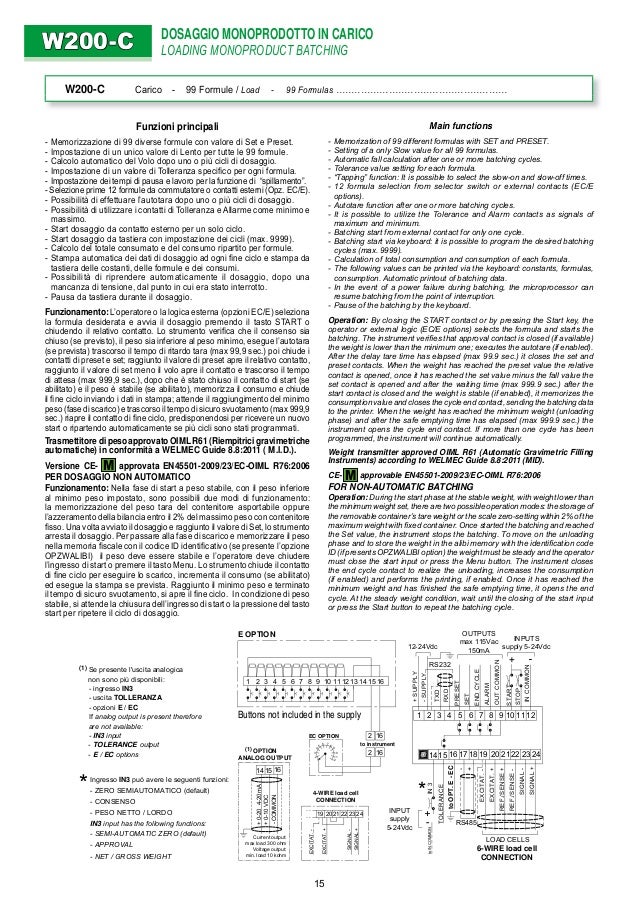 PRODUCT CATALOGS 03 Electronic instrumentation weight ...