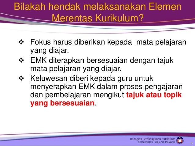 03 Elemen Merentas Kurikulum Emk Dalam Kssr