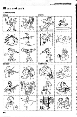 Elementary Grammar Games