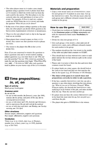 Elementary Grammar Games