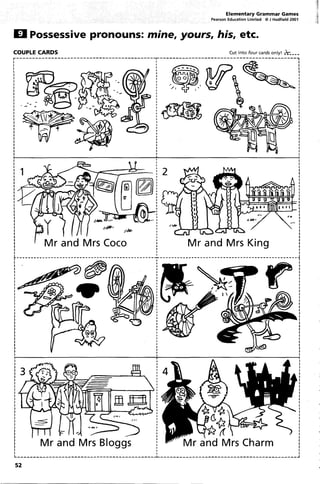 Elementary Grammar Games