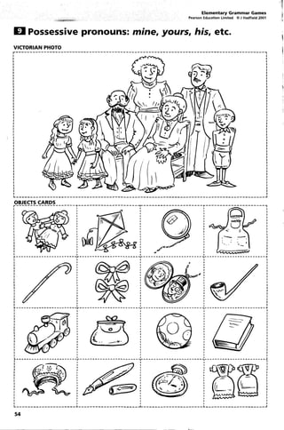 Elementary Grammar Games