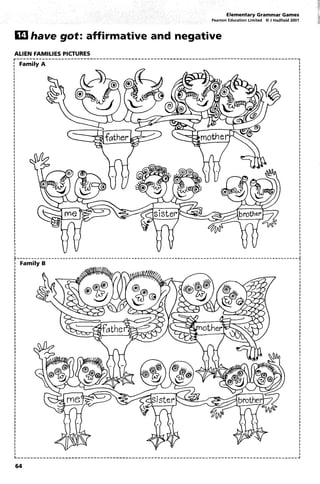 Elementary Grammar Games