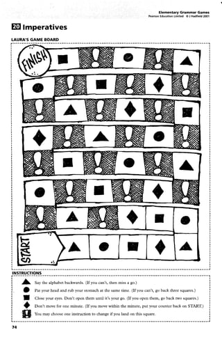 Elementary Grammar Games