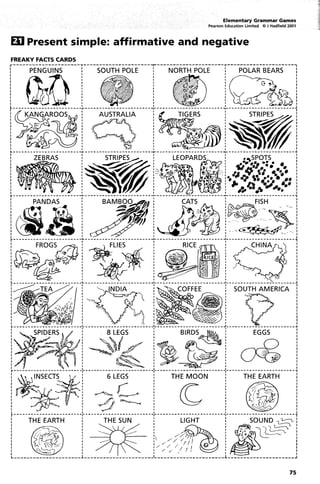 Elementary Grammar Games