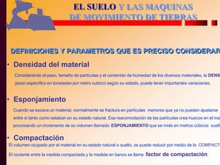 03 el suelo y las maquinas de movimiento de tierras | PDF
