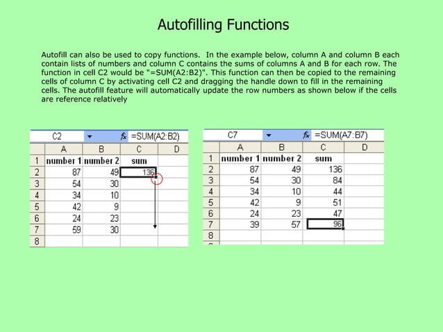 03 Excel formulas and functions | PPTX | Chemistry | Science