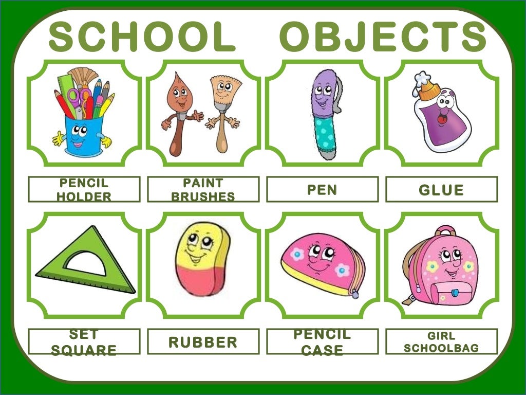  classroom objects 