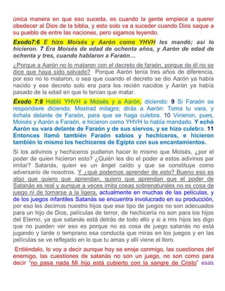 03 exodo 5 7 el brazo fuerte de dios | PDF