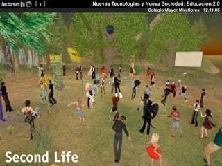 Entornos virtuales. Second Life.