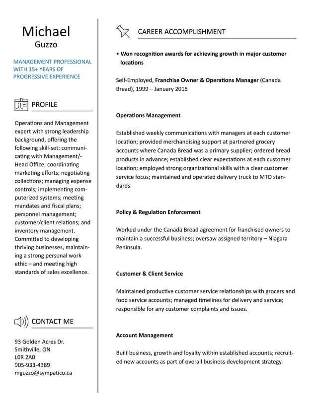 MICHAEL GUZZO RESUME 2015 PDF michael-guzzo-resume-2015-pdf