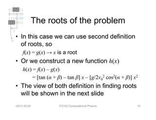 03 finding roots | PDF