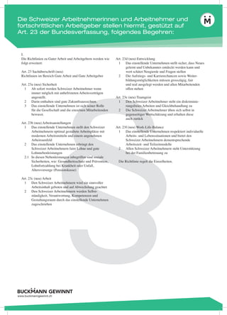 Gute Arbeit (-geber)