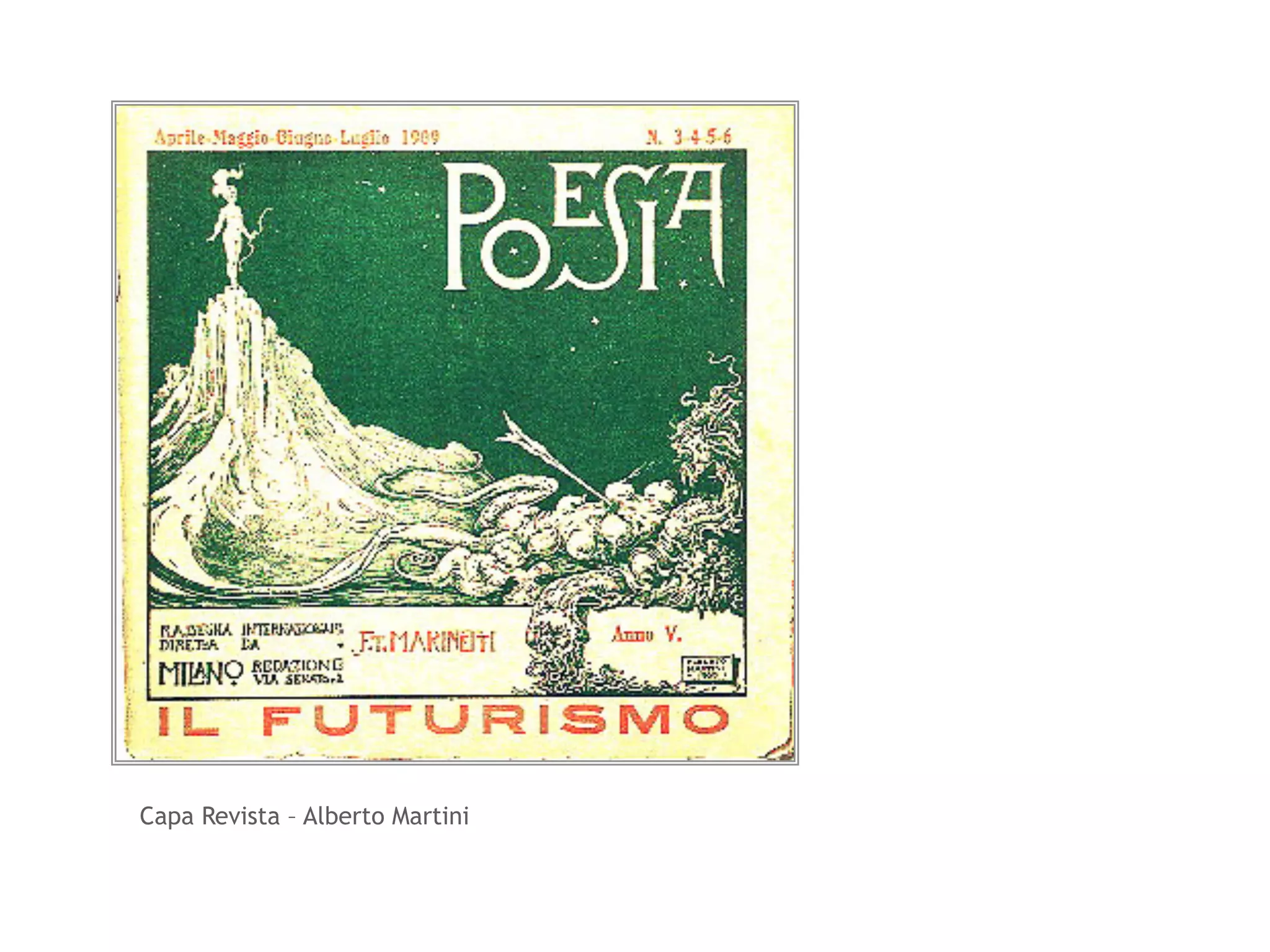 Capa Revista – Alberto Martini 
 