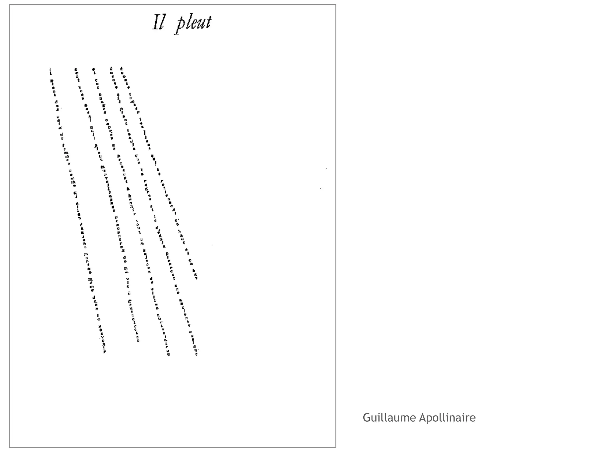 Guillaume Apollinaire 
 