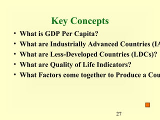 03 growth and the less-developed countries | PPT