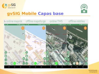 gvSIG Mobile Capas base
 