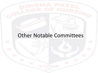 Other Notable Committees
 
