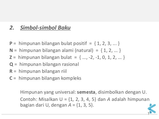 Matematika Diskrit - 03 himpunan - 01