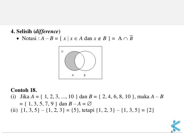 Matematika Diskrit - 03 himpunan - 03