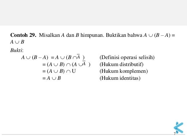 Matematika Diskrit - 03 himpunan - 05