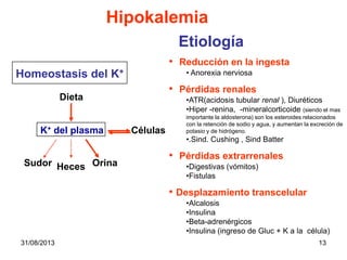 Hiper e hipo kalemia | PDF