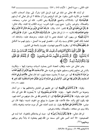 مختصر تفسير ابن كثير للعلامة المحقق أحمد شاكر (مفهرس)