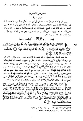مختصر تفسير ابن كثير للعلامة المحقق أحمد شاكر (مفهرس)