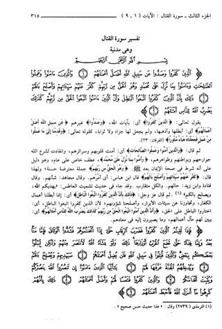 مختصر تفسير ابن كثير للعلامة المحقق أحمد شاكر (مفهرس)