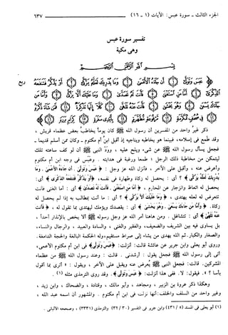 مختصر تفسير ابن كثير للعلامة المحقق أحمد شاكر (مفهرس)