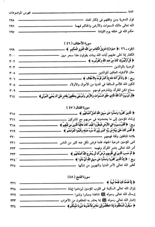 مختصر تفسير ابن كثير للعلامة المحقق أحمد شاكر (مفهرس)