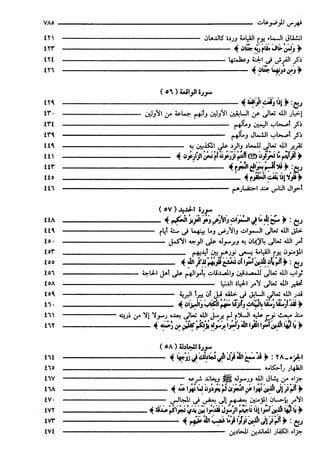 مختصر تفسير ابن كثير للعلامة المحقق أحمد شاكر (مفهرس)