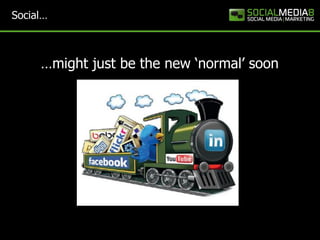 Social…



     …might just be the new ‘normal’ soon
 