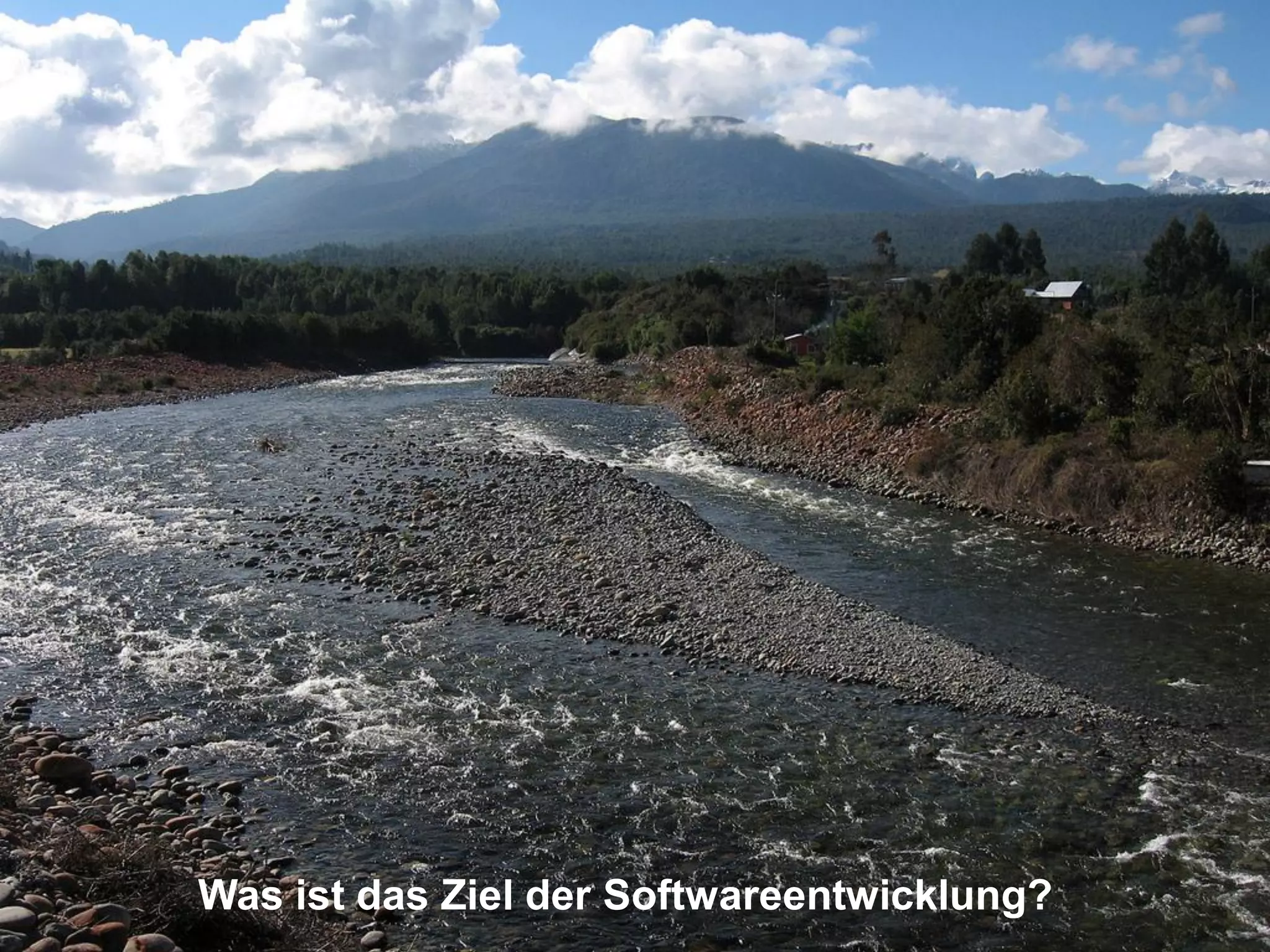 Was ist das Ziel der Softwareentwicklung?

 