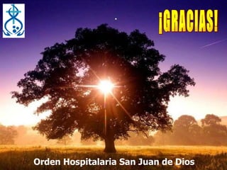 ¿CUÁL ES EL SECRETO DE TU  SERENIDAD ? COOPERAR   INCONDICIONALMENTE CON LO INEVITABLE Orden Hospitalaria San Juan de Dios ¡GRACIAS! 
