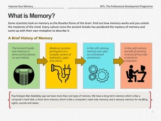 Improve Your Memory | PPTX