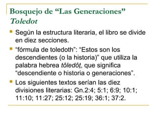 03Introduccion Genesis.ppt Introduccion al libro de Genesis | PPT