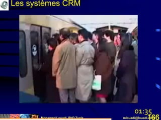 Mohamed Louadi, PhD Tunis mlouadi@louadi.com166
01:35
Les systèmes CRM
 