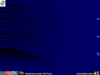 Mohamed Louadi, PhD Tunis mlouadi@louadi.com45
 